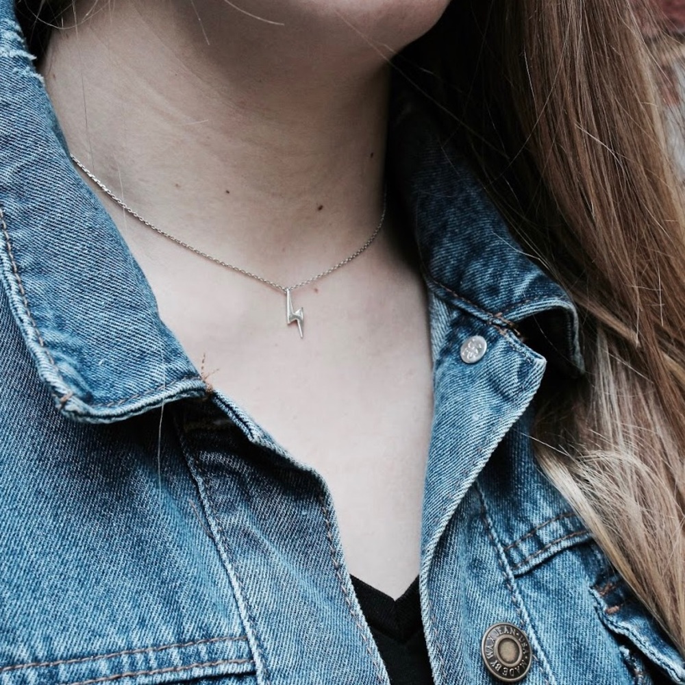 Lightening Bolt Necklace